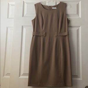 Calvin Klein Fall Brown Dress